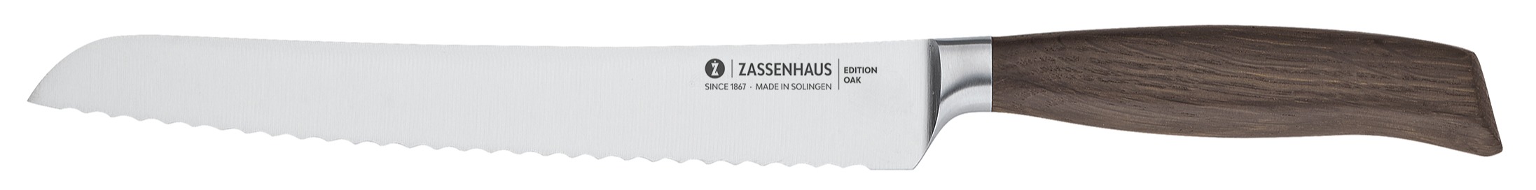 074246 EDITION OAK EDITION DUB Nůž na chleba 22 cm Zassenhaus (2)